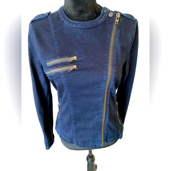 Christopher Blue Jackets & Blazers - Christopher Blue Denim Jacket